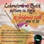 laboratorio di batik - pittura su stoffa