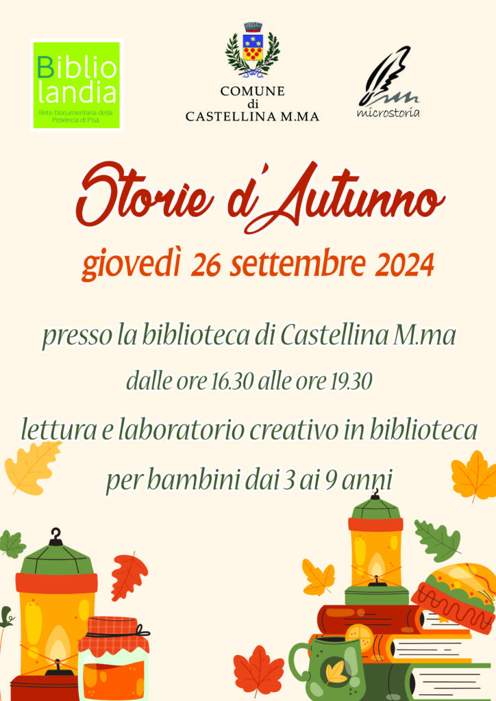 Storie d'autunno Castellina Marittima